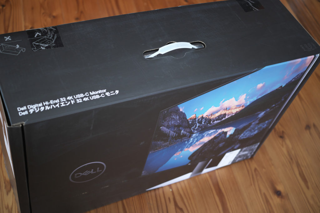 Dellモニター元箱「U3219Q 31.5インチ 4K HDR USBーC / IPS」