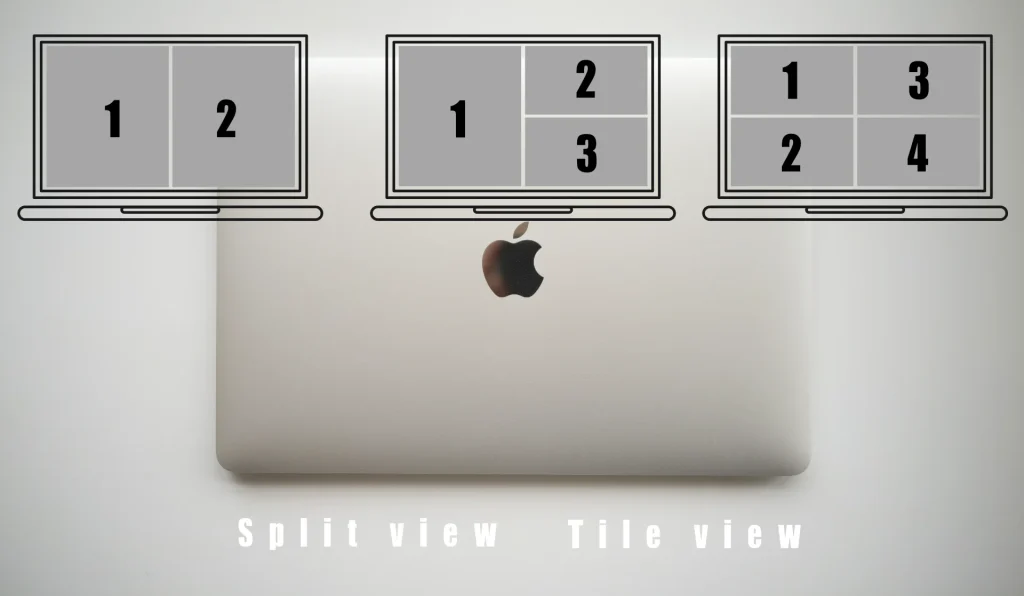 MacBookの作業効率を高める「Split View 」「ウィンドウのタイル表示」機能