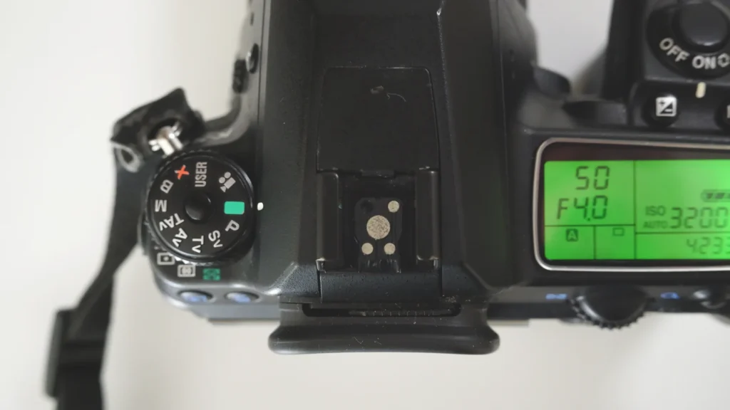 カメラの露出モード（P/S/A/M）